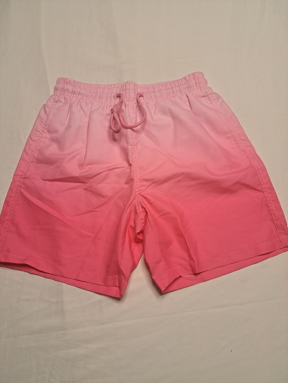 NFINITY Men's Pink Ombre Athletic Shorts